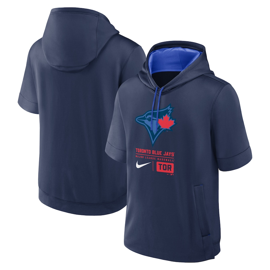 Men MLB Toronto Blue Jays blue 2024 Nike hoodie